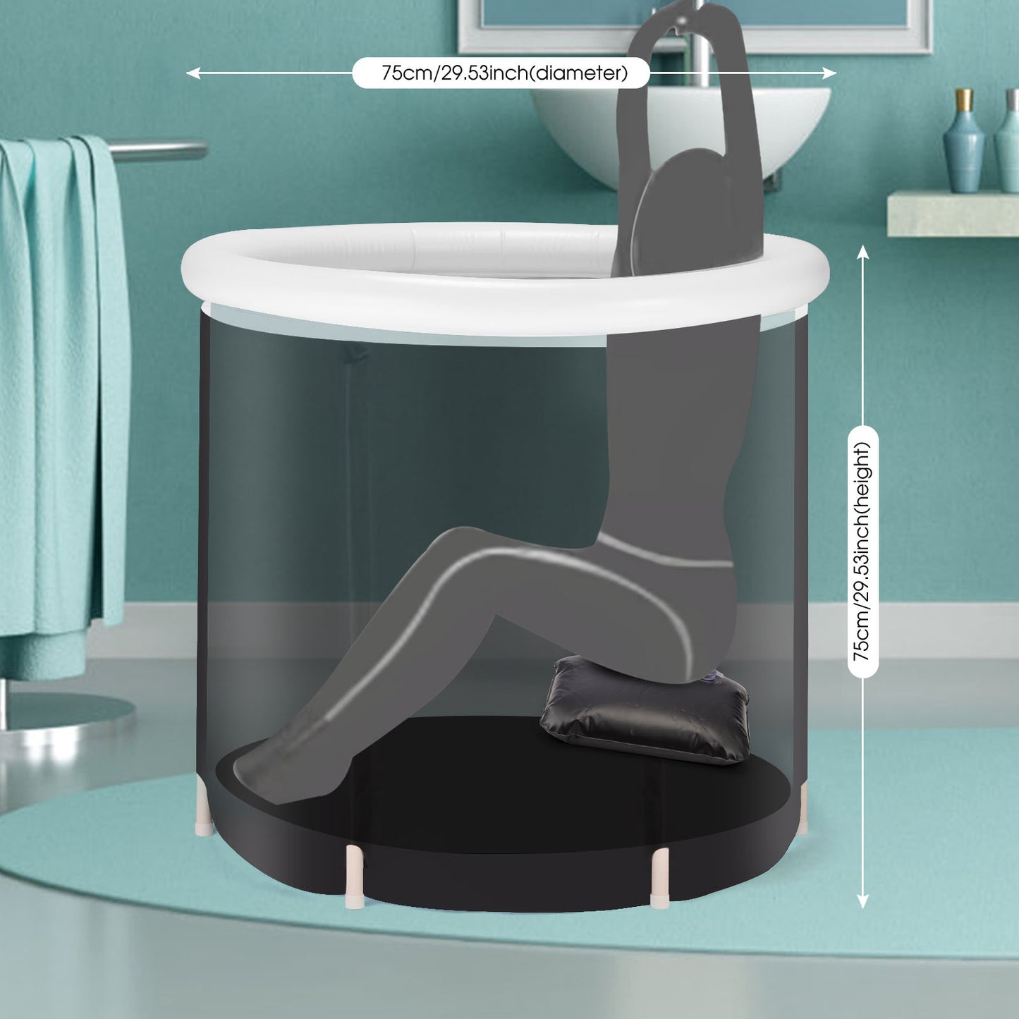 Portable Cold Plunge Tub